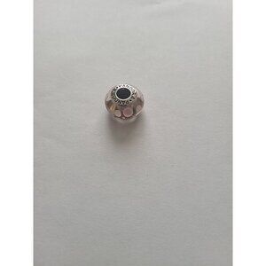 Authentic Pandora Charm Jared Box Pink Bubbles Glass Murano ALE 925